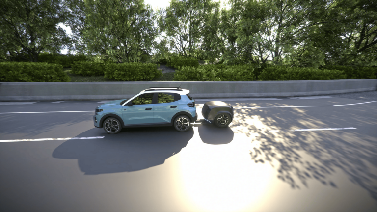 découvrez notre remorque-batterie offrant plus de 300 km d'autonomie supplémentaire pour votre voiture électrique, idéal pour prolonger vos trajets sans souci.